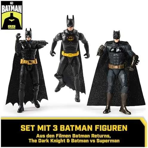 DC Comics Batman 85th Anniversary Limited Edition Figūrėlės 10 cm
