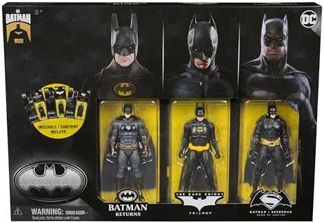 DC Comics Batman 85th Anniversary Limited Edition Figūrėlės 10 cm