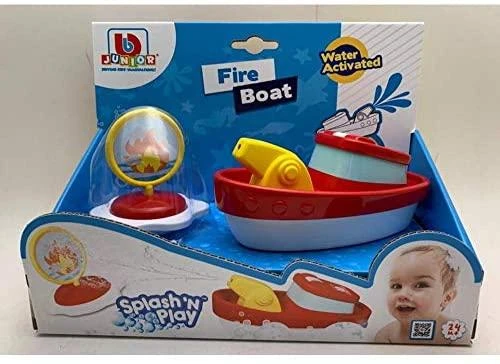 Amo Toys BB JUNIOR vonios žaislas Splash 'N Play Fire Boat, 16-89015