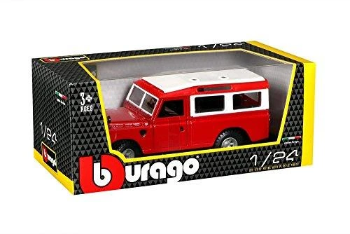 BBURAGO 1:24 automobilių modelis Land Rover Series II, 18-22063