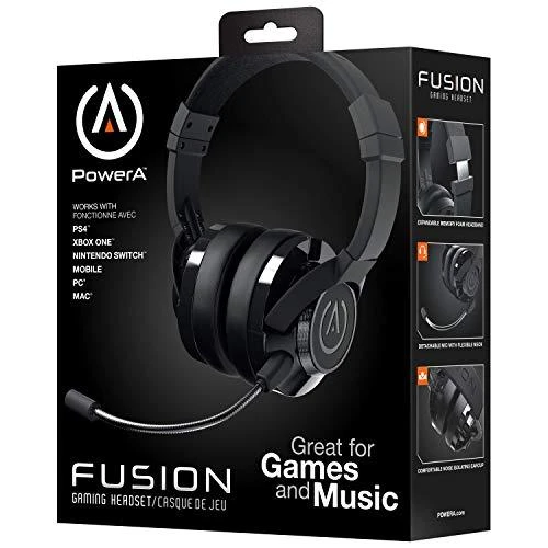PowerA Fusion ausinės pakuotė su mikrofonu