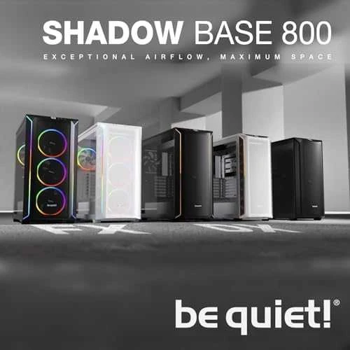 LISTAN BE QUIET Shadow Base 800 DX Case Juodas (P)