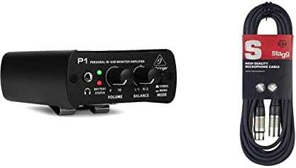 Stiprintuvas Stagg Behringer Powerplay P1 Juoda