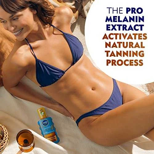 Nivea Sun Protect & Bronze Sun Purškiklis Sun Losjonas kūnui