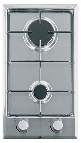 Kaitlentė Beko HDCG 32220 SX hob Nerūdijantis plienas Built-in Gas 2 zone(s)
