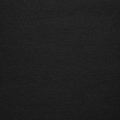 Beliani Kontinentinė lova ADMIRAL 140 x 200 cm, juoda