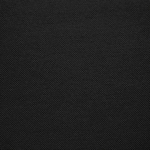 Beliani Kontinentinė lova ADMIRAL 140 x 200 cm, juoda