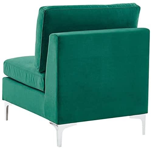 Sofa Beliani 1 vietos modulis EVJA žalias veliūras