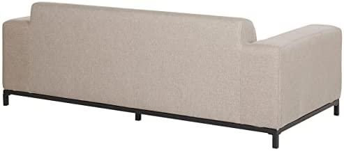 Beliani 2 vietų sodo sofa ROVIGO smėlio spalvos