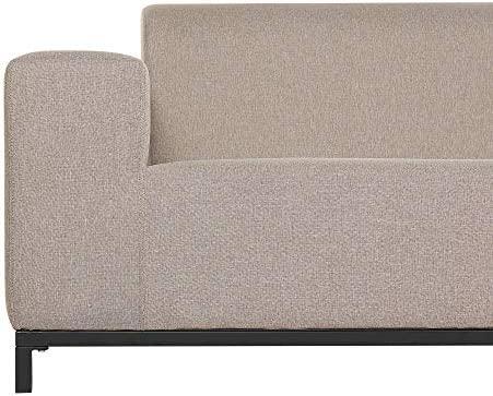 Beliani 2 vietų sodo sofa ROVIGO smėlio spalvos