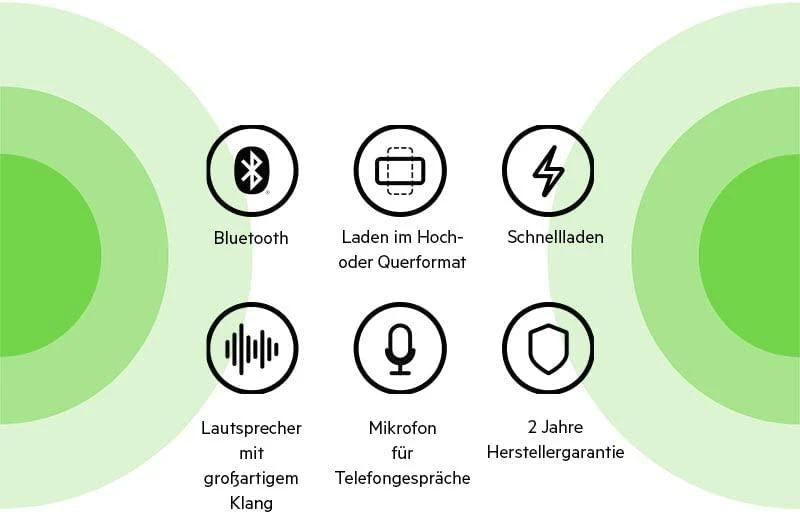 Belkin belaidžio įkrovimo stovas + garsiakalbis BOOST CHARGE Juodas