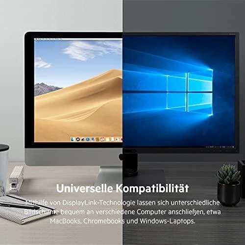Belkin dokas - vaizdas su macOS ir Windows suderinamumu