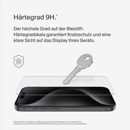 Grūdinto stiklo ekrano apsauga Belkin OVA137ZZ iPhone 15 Pro