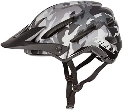 Bell mtb 4FORTY matte gloss juodas camo dydis S 52–56 cm (308799)