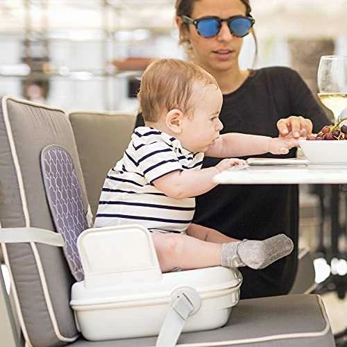 BENBAT lagaminas IR KĖDĖ 2IN1 YUMMIGO - PILKA