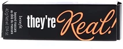 Benefit They´re Real! Lengthening Blakstienų tušas Travel Size ilginamasis blakstienų tušas, atspalvis Jet Juodas:, 4 g