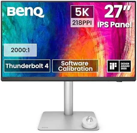 BENQ PD2730S 27? 5K IPS, 98% P3, USB C, PD90W THUNDERBOLT 4 DESIGNER MONITORIUS