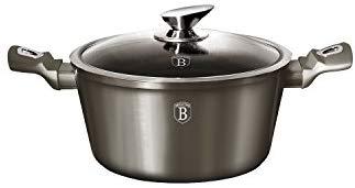 TRADICINIS PUODAS BERLINGER HAUS 26CM 7.3L ANGLES SU STIKLINIO DANGIU