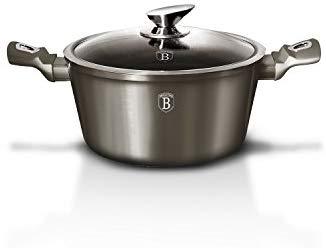 TRADICINIS PUODAS BERLINGER HAUS 26CM 7.3L ANGLES SU STIKLINIO DANGIU