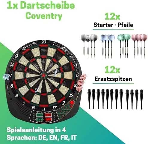 Best Sporting Elektroninė smiginis lenta su LED ekranu