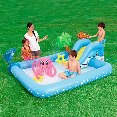 BESTWAY baseinas Fantastiškas akvariumas 239cm x 206cm x 86cm, 53052B