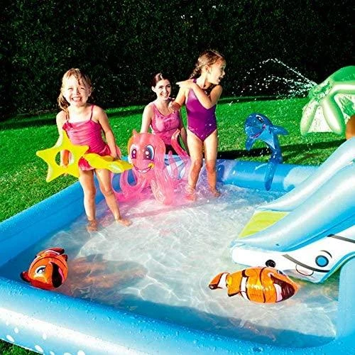 BESTWAY baseinas Fantastiškas akvariumas 239cm x 206cm x 86cm, 53052B