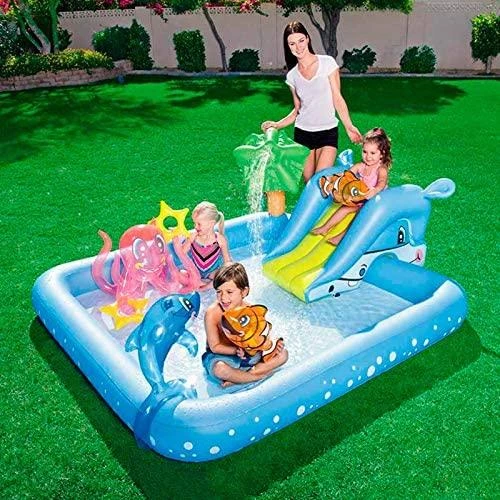BESTWAY baseinas Fantastiškas akvariumas 239cm x 206cm x 86cm, 53052B