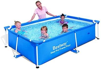 Stačiakampis rėminis baseinas 221x150x43 cm Bestway 56401