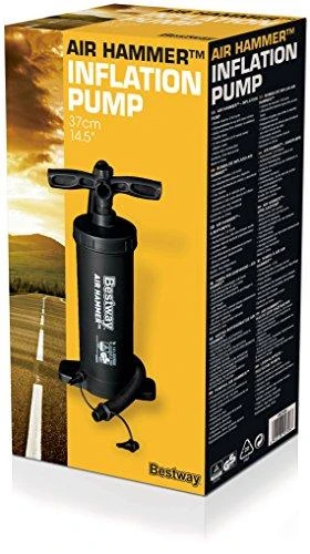 Bestway 62003 rankinė pompa Pastatoma oro pompa Juoda