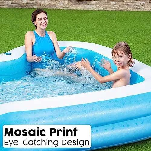 BestWay Family Pool Sunsational PVC Mėlyna