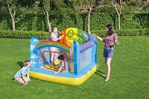 BESTWAY pripučiamas batutas Hot Air Balloon Bouncer 1.75m x 1.73m x 1.37m, 52269