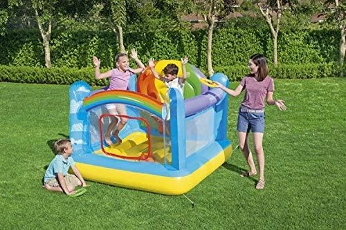 BESTWAY pripučiamas batutas Hot Air Balloon Bouncer 1.75m x 1.73m x 1.37m, 52269