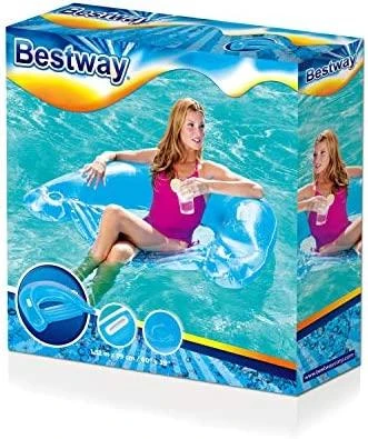 Bestway patogi plaukimo kėdė 152 x 99 cm 43118