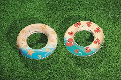 BESTWAY plaukimo ratas, 61cm diam, asort., 36014