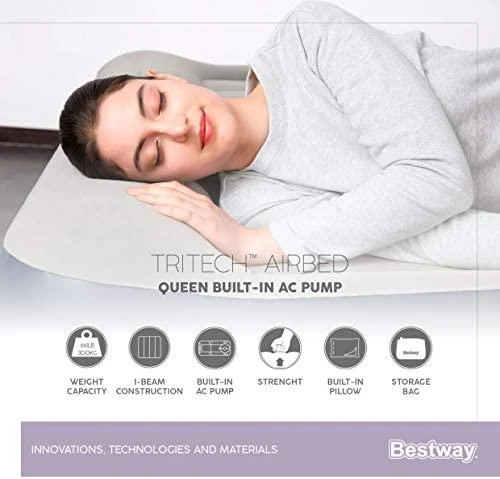 Bestway Pripučiama lova Tritech, 203x152x46cm, dvivietė