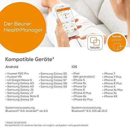 Diagnostinės svarstyklės Beurer BF 700 (juodos spalvos)