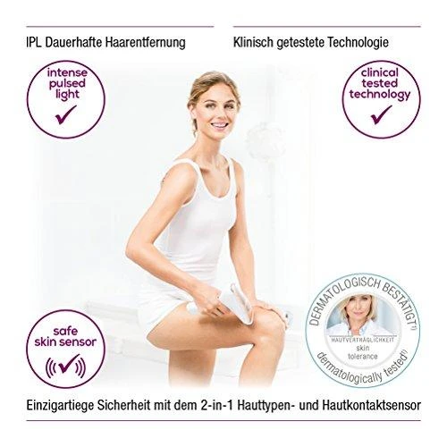 Depilatorius lazernis Beurer IPL 8500 Velvet Skin Pro