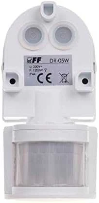 F&F Judesio jutiklis 1200W 180st. balta (DR-05 W)