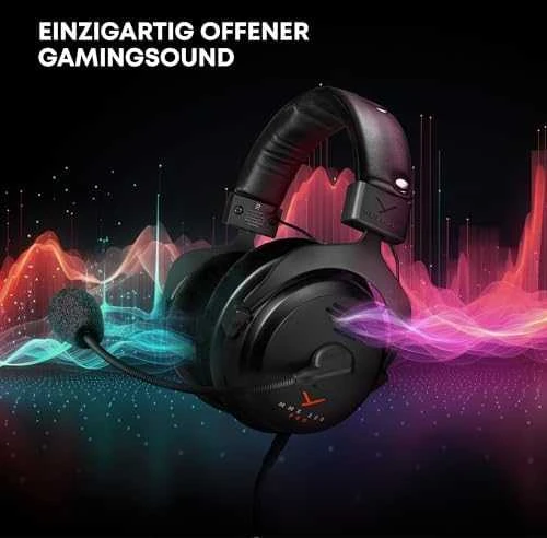 Beyerdynamic MMX 330 Pro Laidinės žaidimų ausinės | Open-Back | Juoda | 3.5 mm