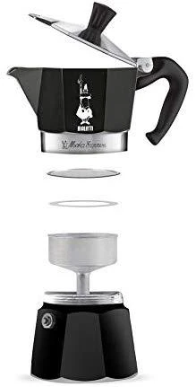 Moka kavinukas Bialetti Moka Express Juodas 3 cups
