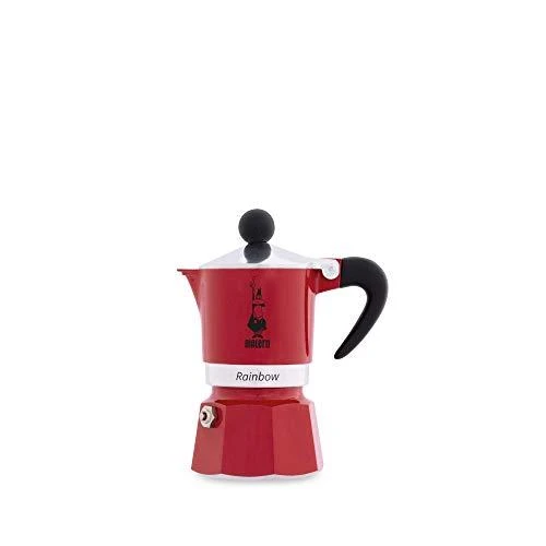 Bialetti Rainbow raudonas kavinukas 60 ml