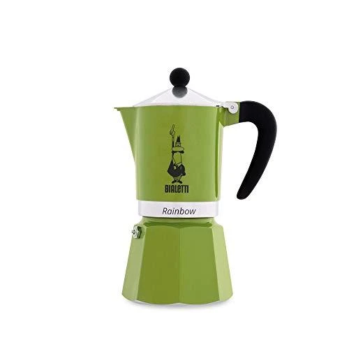 Moka puodas BIALETTI Rainbow Espresso Aparatas (Netaikomas, žalias spalva)