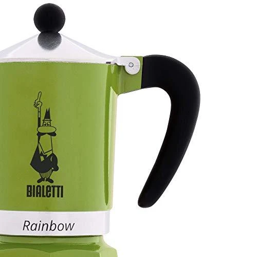 Moka puodas BIALETTI Rainbow Espresso Aparatas (Netaikomas, žalias spalva)