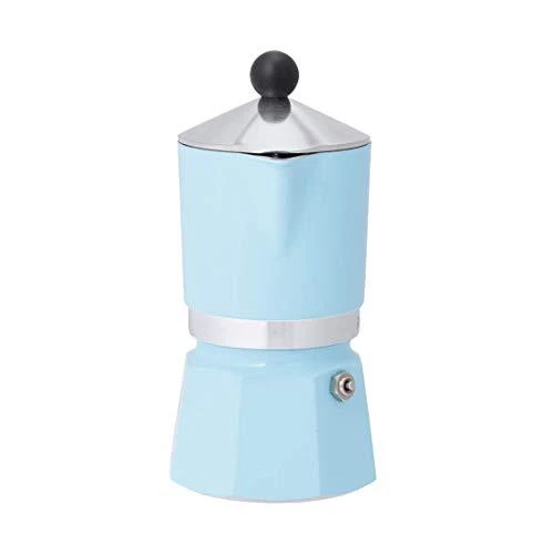 Moka pot Bialetti Moka Rainbow 3-cup Light Mėlyna