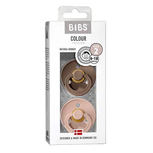 BIBS retro čiulptukas 6-18 RUBBER 2 pak