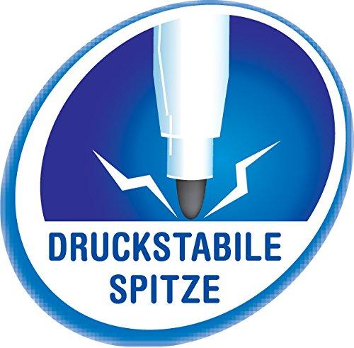 Bic Dry trynimo žymeklis VELLEDA pocket 1741 įvairių spalvų 4/p (BIC725)