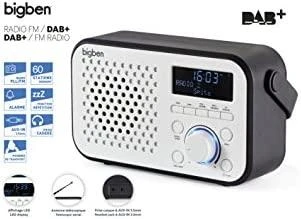 ‎BigBen Interactive Nešiojamas radijas su skaitmeniniu FM/DAB+ imtuvu. Thomson TR24DAB
