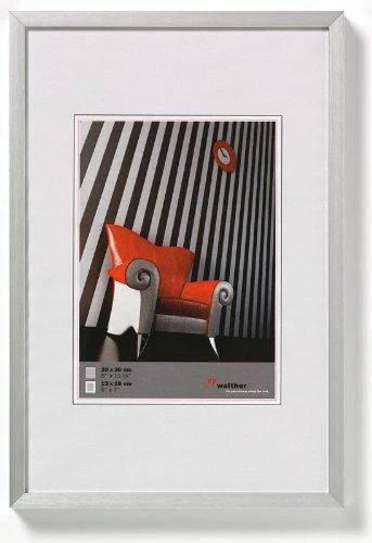 Nuotraukų rėmelis Walther AJ130S Chair 21x29.7cm aliuminio, sidabrinis