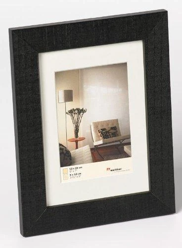 Nuotraukų rėmelis Walther design HO030B Home 20x30cm medinis, juodas