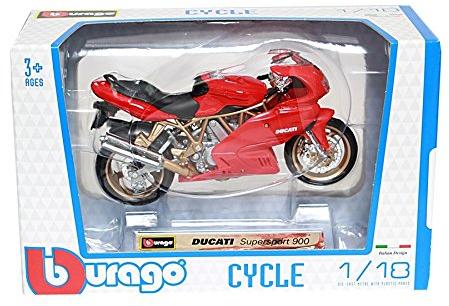 BBURAGO 1/18 motociklas, asort., 18-51030